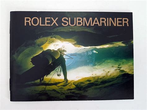 rolex submariner booklet deutsch 1996|inside rolex submariner.